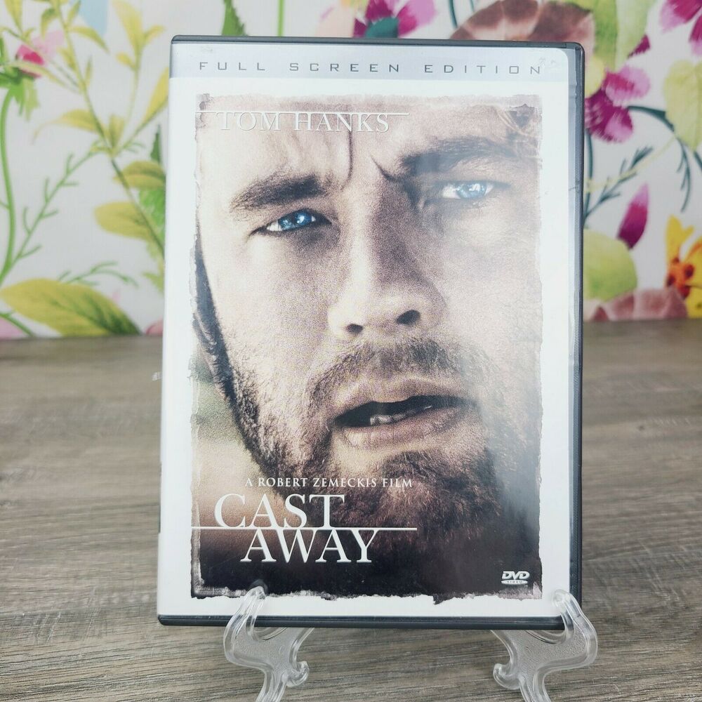 Cast Away (DVD, 2002, Full Frame Edition Single Disc) Tom Hanks